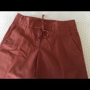 J Crew Chino pants with drawstring